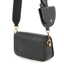 将图像加载到图库查看器中，LOUIS VUITTON Officer Pouch BlackM69841 Leather
