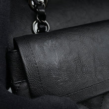 Load image into Gallery viewer, CHANEL Matelasse Double Flap ChainShoulder BlackA01112 Calf Leather Size 25
