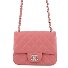 Load image into Gallery viewer, CHANEL Mini Matelasse ChainShoulder Bag PinkA35200 Lambskin
