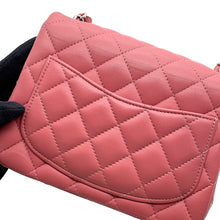 Load image into Gallery viewer, CHANEL Mini Matelasse ChainShoulder Bag PinkA35200 Lambskin
