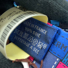 将图像加载到图库查看器中，HERMES Twilly Bolduk Blue/Rosevif/Gris Silk100%
