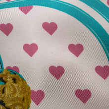 将图像加载到图库查看器中，HERMES Carre Bride Gala Size 45 Rose Vivale/Rouge/Turquoise Silk100%
