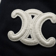 将图像加载到图库查看器中，CELINE Triomphe bucket hat Size L Black2AUE5968P Cotton100%
