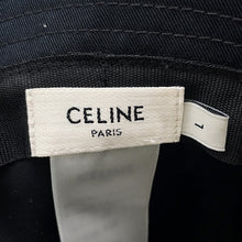 将图像加载到图库查看器中，CELINE Triomphe bucket hat Size L Black2AUE5968P Cotton100%
