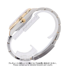 将图像加载到图库查看器中，ROLEX Datejust W41mm Stainless Steel K18YG Slate Dial126333
