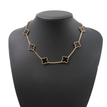 Load image into Gallery viewer, Van Cleef &amp; Arpels Vintage Alhambra Necklace 10 MotifsVCARA42700 18K Yellow Gold
