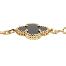 Load image into Gallery viewer, Van Cleef &amp; Arpels Vintage Alhambra Necklace 10 MotifsVCARA42700 18K Yellow Gold
