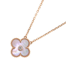 将图像加载到图库查看器中，Van Cleef &amp; Arpels Vintage Alhambra Necklace Holiday 2025 CollectionVCARPMOP00 18K Pink Gold
