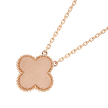 将图像加载到图库查看器中，Van Cleef &amp; Arpels Vintage Alhambra 1PD Necklace 2021 Holiday CollectionVCARP7TD00 18K Pink Gold

