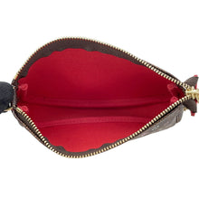 Load image into Gallery viewer, LOUIS VUITTON Mini Pochette Accessories Christmas Limited Edition RedN60259 Damier Ebene Canvas Vivienne
