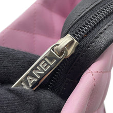 Load image into Gallery viewer, CHANEL Cambon Line Large Tote Pink/BlackA25169 Leather Size Large
