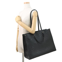 Load image into Gallery viewer, LOUIS VUITTON Onthego NoirM44925 Monogram Empreinte Leather Size GM
