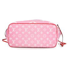 将图像加载到图库查看器中，LOUIS VUITTON Neverfull RougeM45127 Monogram LV Escale Size MM
