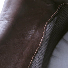 Load image into Gallery viewer, LOUIS VUITTON Oberkampf Line EncreBoots Brown/Gold Leather Rhinestone Size 10
