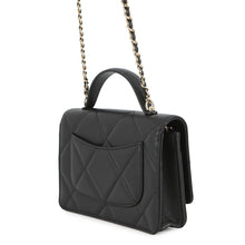 Load image into Gallery viewer, CHANEL Matelasse Chain wallet BlackAP4931 Caviar Leather
