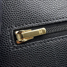 Load image into Gallery viewer, CHANEL Matelasse Chain wallet BlackAP4931 Caviar Leather
