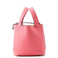 Load image into Gallery viewer, HERMES Picotin Lock Rose Azalee Taurillon Clemence Size PM
