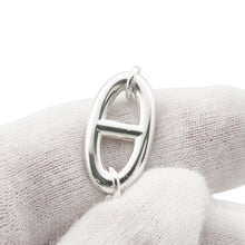 将图像加载到图库查看器中，HERMES Chaine d'Ancre Farandole Necklace Size 160 SV925
