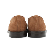 将图像加载到图库查看器中，FENDI loafers Brown7D1671 suede Size 7
