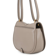 将图像加载到图库查看器中，FENDI C'mon Shoulder Bag Beige8BS082 Leather Size Small
