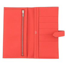 将图像加载到图库查看器中，HERMES Beansufla Orange Field Epsom
