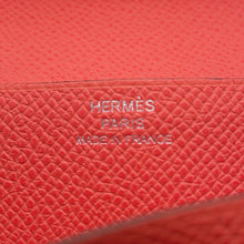 将图像加载到图库查看器中，HERMES Beansufla Orange Field Epsom
