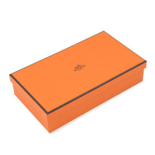 将图像加载到图库查看器中，HERMES Beansufla Orange Field Epsom
