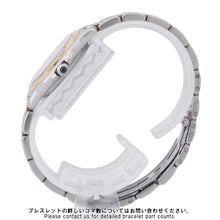 将图像加载到图库查看器中，CARTIER PANTHERE Cougar 2 Row SM W26mm Stainless Steel K18YG Silver DialW35005B6
