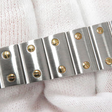 将图像加载到图库查看器中，CARTIER Santos Garbe SM 35.5mm × 23.5mm Stainless Steel K18YG White DialW20012C4
