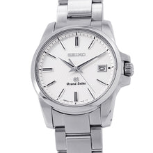 将图像加载到图库查看器中，SEIKO Grand Seiko Date W37mm Stainless Steel White DialSBGX053
