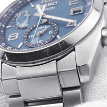 将图像加载到图库查看器中，SEIKO Astron Seiko 140th Anniversary Limited Edition Japan Limited Edition 300 units Solar Powered Radio Wave W41.3mm TI Blue Gray/Kinpa DialSBXY023
