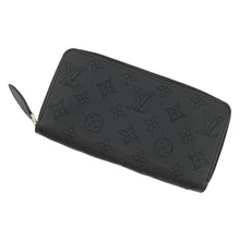 将图像加载到图库查看器中，LOUIS VUITTON Zippy Wallet NoirM61867 Monogram Mahina
