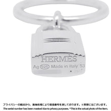 将图像加载到图库查看器中，HERMES Amulette Cadena Ring Size 53/#13 SV925
