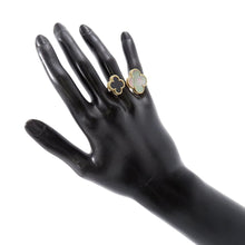 Load image into Gallery viewer, Van Cleef &amp; Arpels Magic Alhambra Entre Le Door Ring Size 51/#11VCARN05751/VCARN05700 18K Yellow Gold
