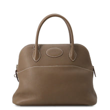 将图像加载到图库查看器中，HERMES Bolide Etoupe Taurillon Clemence Size 31
