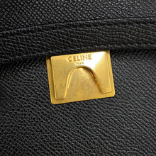 将图像加载到图库查看器中，CELINE Belt bag Black189153 Leather Size micro
