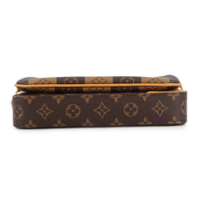 Load image into Gallery viewer, LOUIS VUITTON Trio Messenger BrownM45965 Monogram Stripe LV Squared
