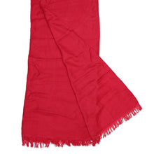 Load image into Gallery viewer, HERMES New Libris Stole Casisil Size 140 Pink Cashmere85% Silk15%
