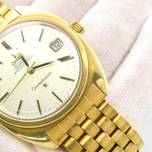 Load image into Gallery viewer, OMEGA Constellation Chronometer W35mm Gold Plated Silver Dial168.07
