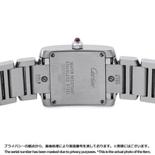 Load image into Gallery viewer, CARTIER Tank francais W20.3mm×H25.35mm Stainless Steel Pink shell DialW51028Q3
