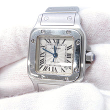 Load image into Gallery viewer, CARTIER Santos Garbe SM H25mm×W24mm Stainless Steel Silver DialW20054D6
