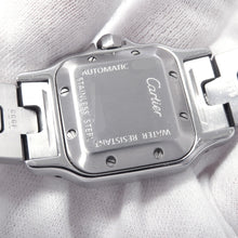 Load image into Gallery viewer, CARTIER Santos Garbe SM H25mm×W24mm Stainless Steel Silver DialW20054D6
