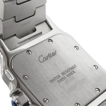 Load image into Gallery viewer, CARTIER Santos Garbe LM H40.8mm×W29.0mm Stainless Steel Silver DialW20060D6

