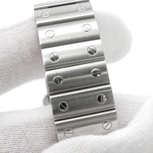 Load image into Gallery viewer, CARTIER Santos Garbe LM H40.8mm×W29.0mm Stainless Steel Silver DialW20060D6
