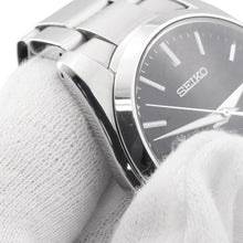 将图像加载到图库查看器中，SEIKO Grand Seiko Date W37mm Stainless Steel Black DialSBGX061
