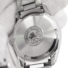 将图像加载到图库查看器中，SEIKO Grand Seiko Date W37mm Stainless Steel Black DialSBGX061
