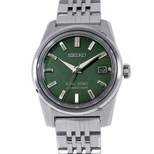 将图像加载到图库查看器中，SEIKO King SEIKO SEIKO Watch Salon Exclusive Model W38.3mm Stainless Steel Olive Green DialSDKS025
