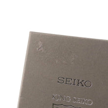 将图像加载到图库查看器中，SEIKO King SEIKO SEIKO Watch Salon Exclusive Model W38.3mm Stainless Steel Olive Green DialSDKS025
