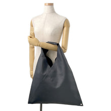 将图像加载到图库查看器中，MM6 Maison Margiela MM6 Japanese Tote BlackS54WD0039 Leather Size Medium
