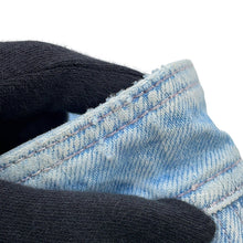 将图像加载到图库查看器中，CHANEL COCO Button Denim Pants Size 36 Light BlueP76228 Cotton100%
